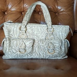 Hype Western style leather handbag.